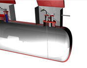IP67 Zapobieganie przepełnieniu Rs232 Czujnik poziomu zbiornika paliwa
